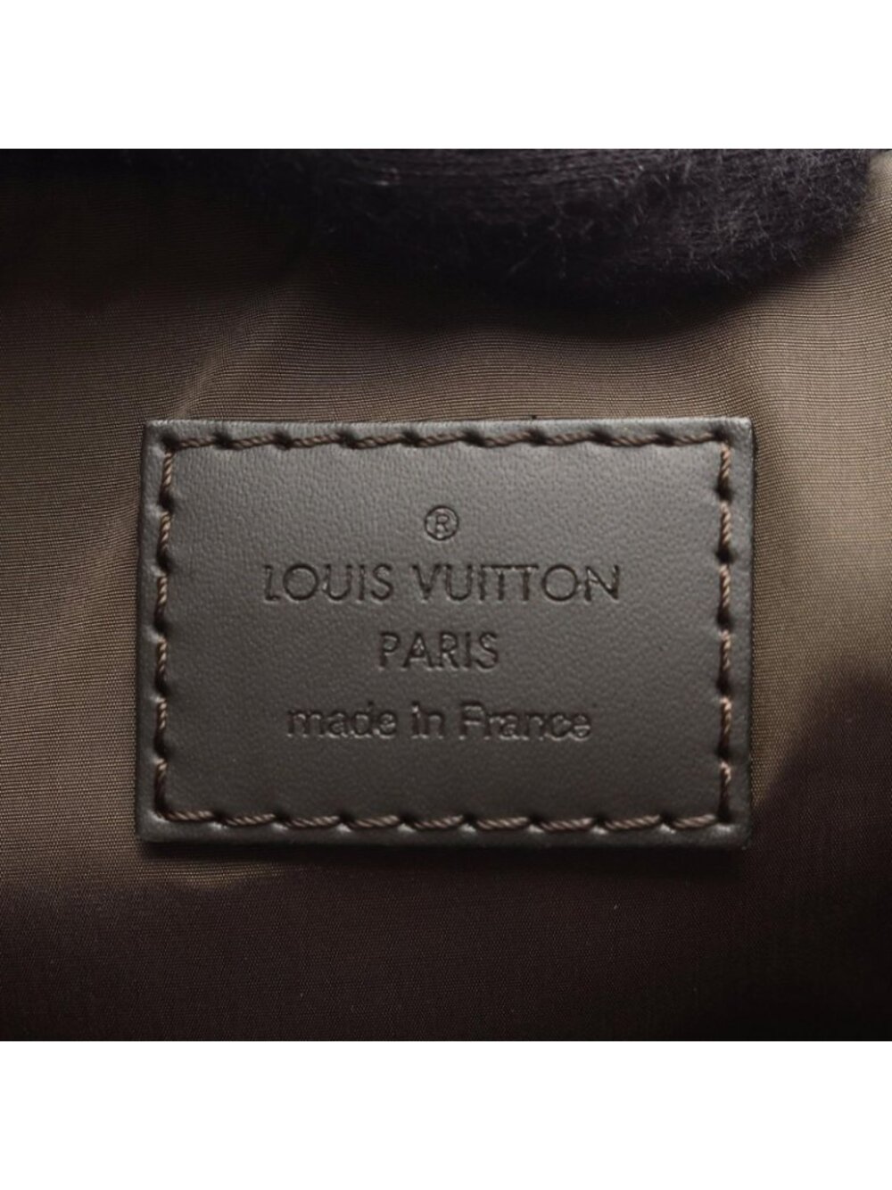 ★SOLD★ Louis Vuitton Pouch Trousse Albatross Damier Geant Noir Canvas Leather - Picture 4 of 6